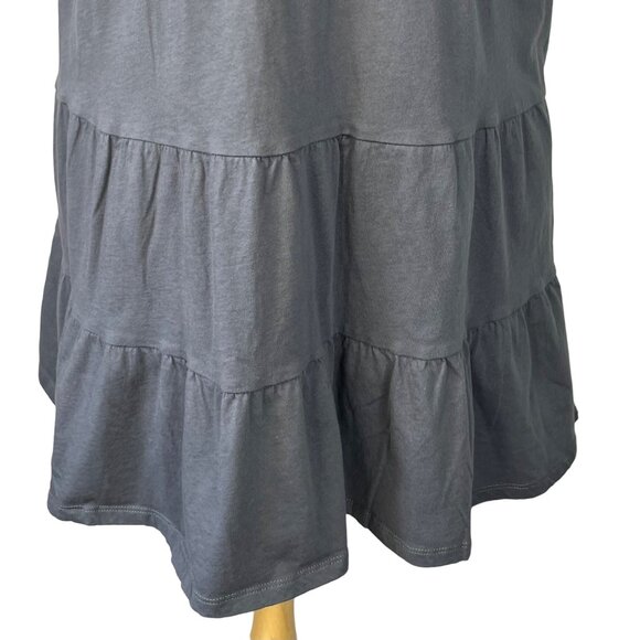 Time and Tru Womens Layered Dress Gray Pull Over Pockets Size XXL - Picture 5 of 8